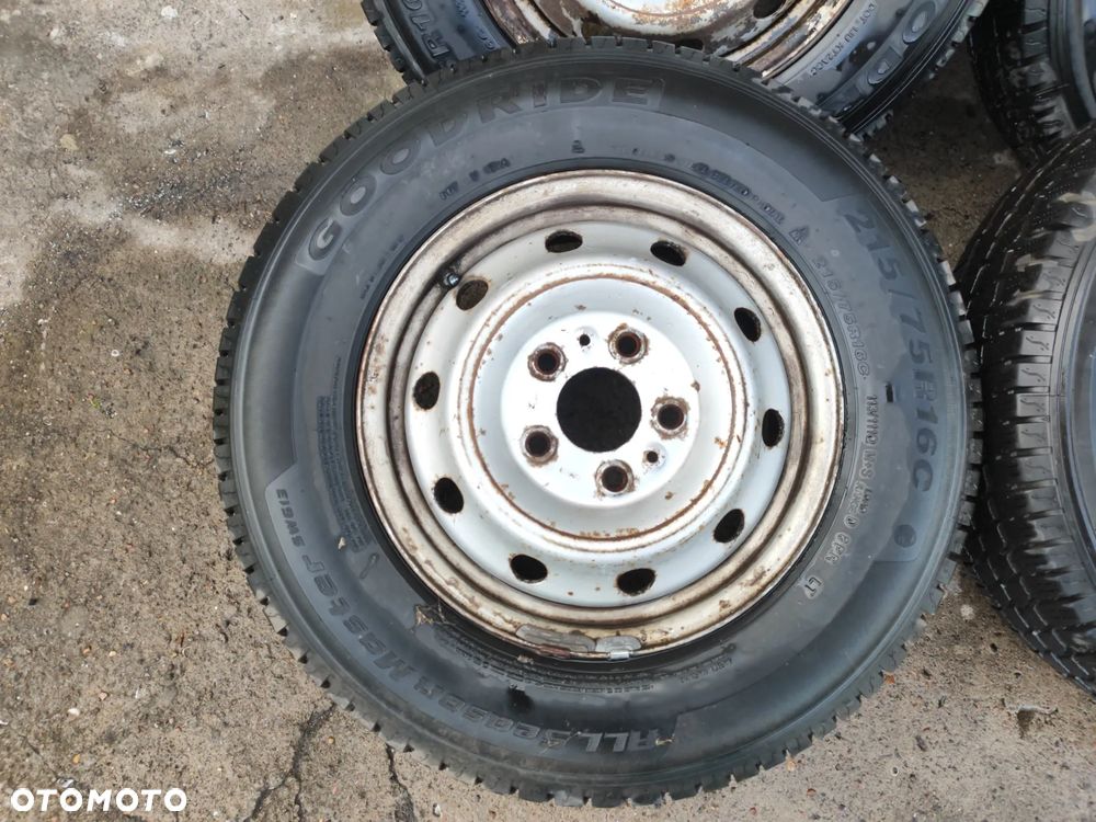 Koła opony Ducato Boxer Jumper 215/75/16C całoroczne bieżnik 8-9 mm komplet Goodride AllSeasonMaster SW613 2022 rok 5x130 - 2