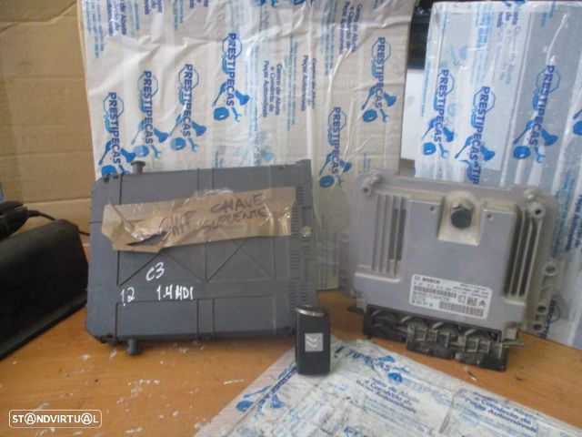 Centralina 9805947780 9666952280 CITROEN C3 2012 1.4HDI BOSCH - 1