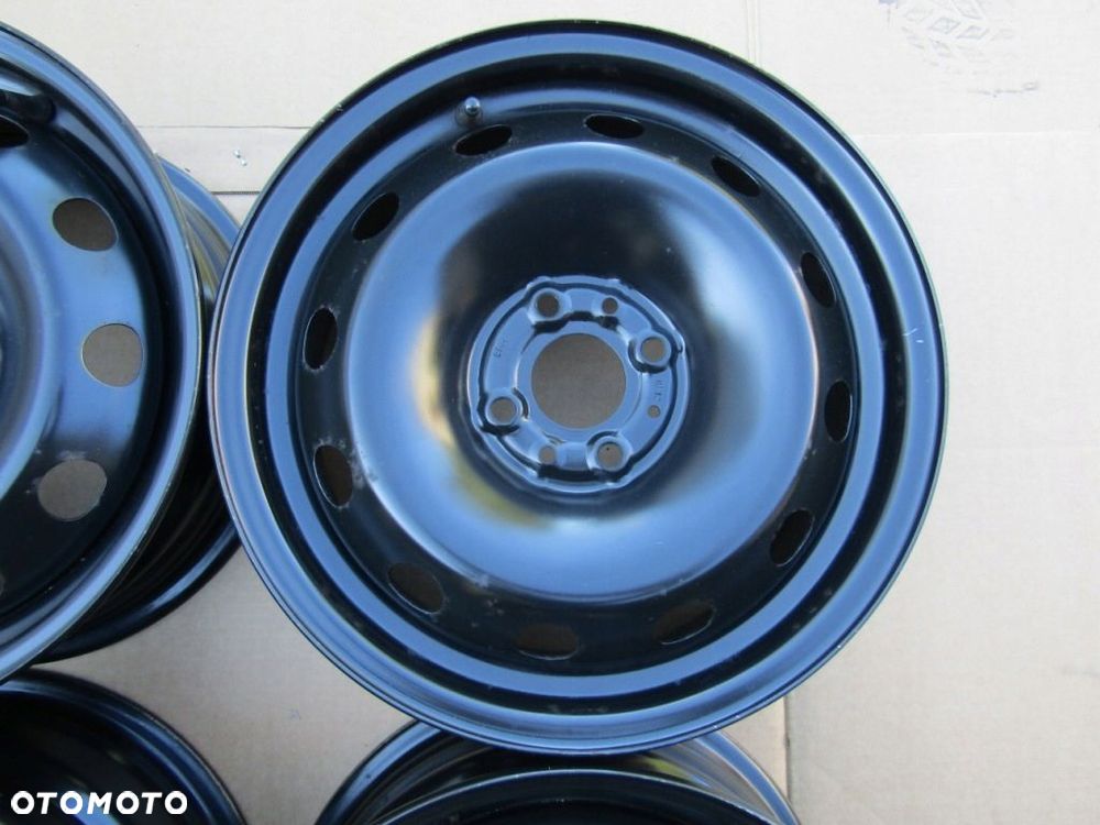 4x Felgi 15 Fiat 500 C Qubo Idea Linea Fiorino Panda Ford KA II 6 4x98 ET35 - 7