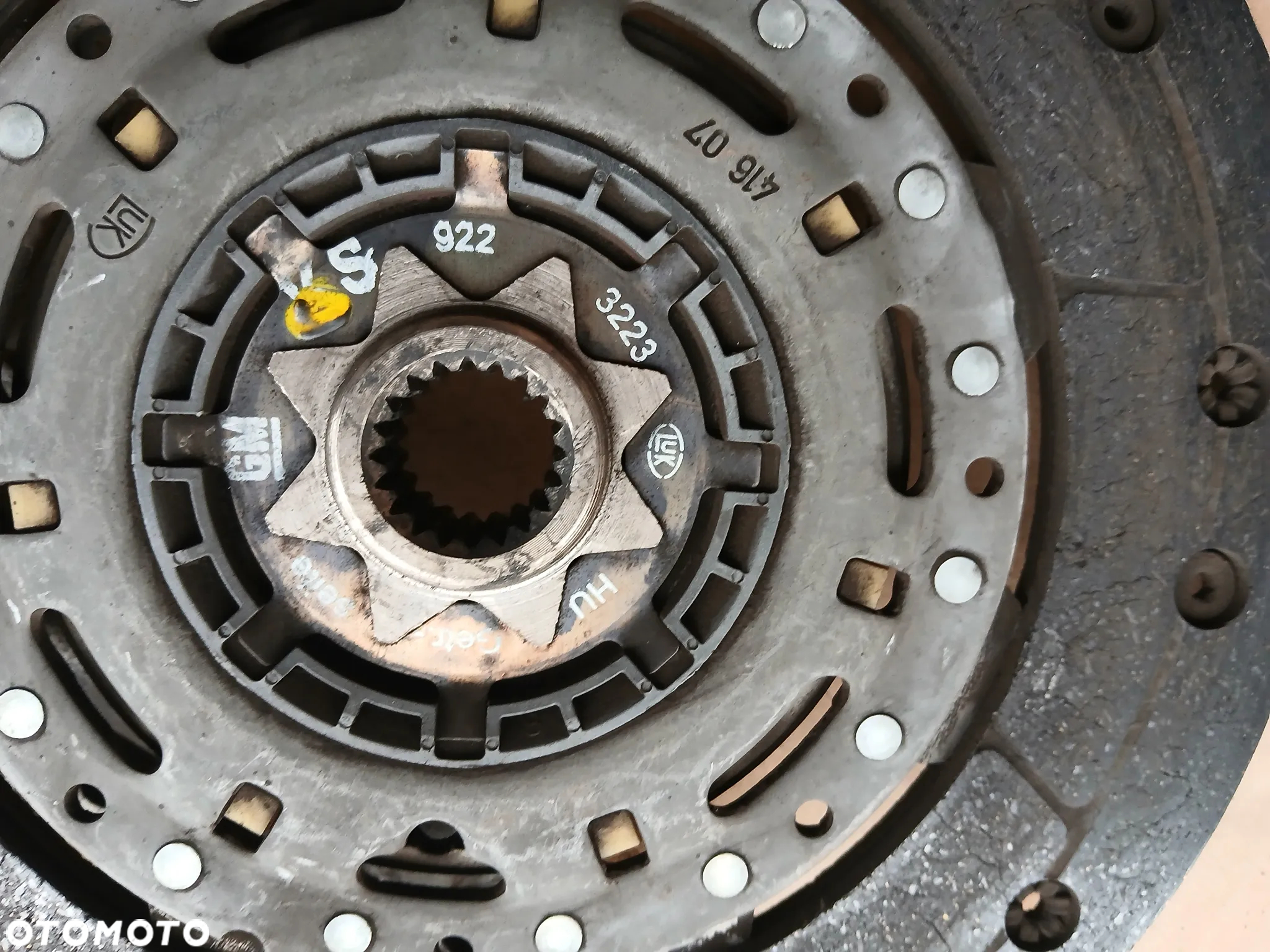 Opel Zafira B Vectra C 2.2 16V Direct sprzęgło koło dwumasowe tarcza docisk 55351936 - 2