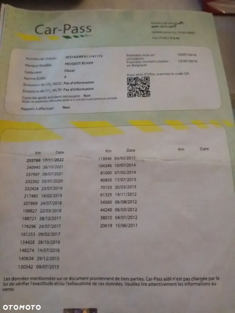 Peugeot boxer nowy rozrząd potwierdzony przebieg do końca super stan czytaj opis - 6