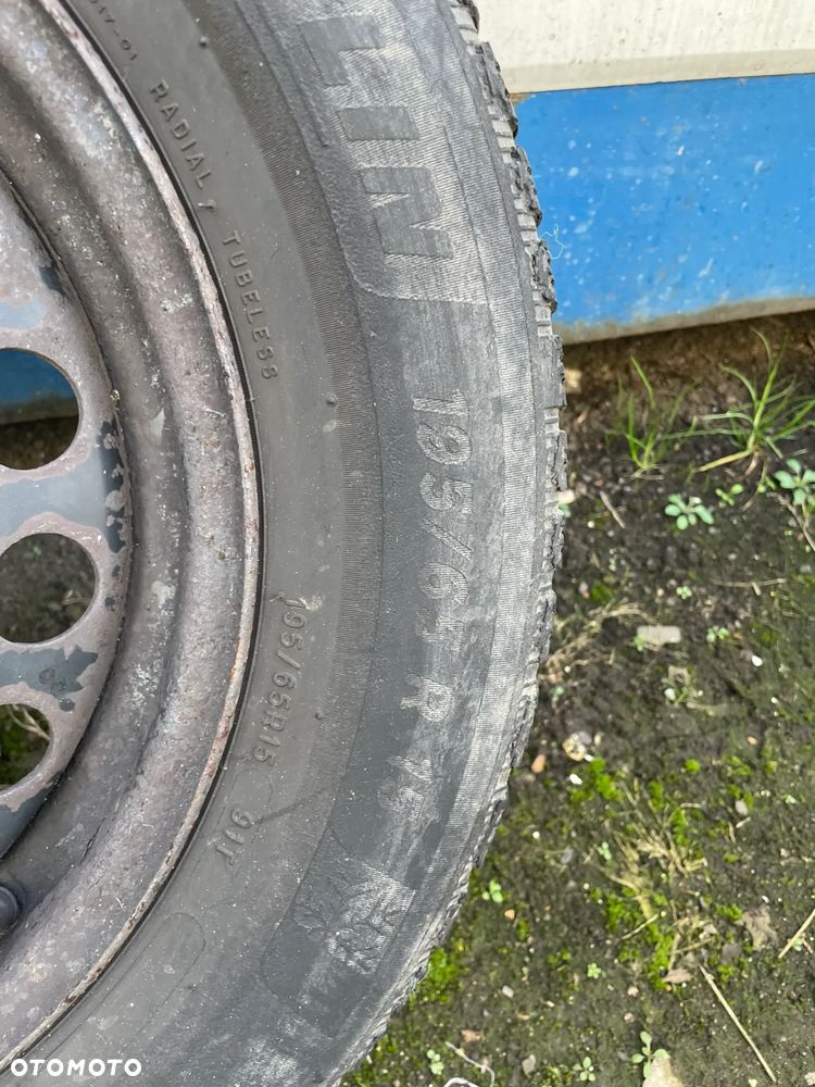 Koło zapasowe felga z oponą 5X112 ET47 195/65 15' Audi A3 8P Golf V Skoda Octavia II 1K0601027C - 3
