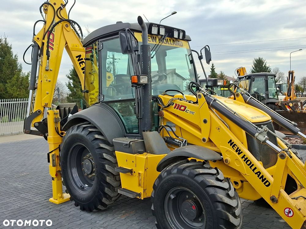 New Holland B110 C / Joystick / Koparko Ładowarka / - 7