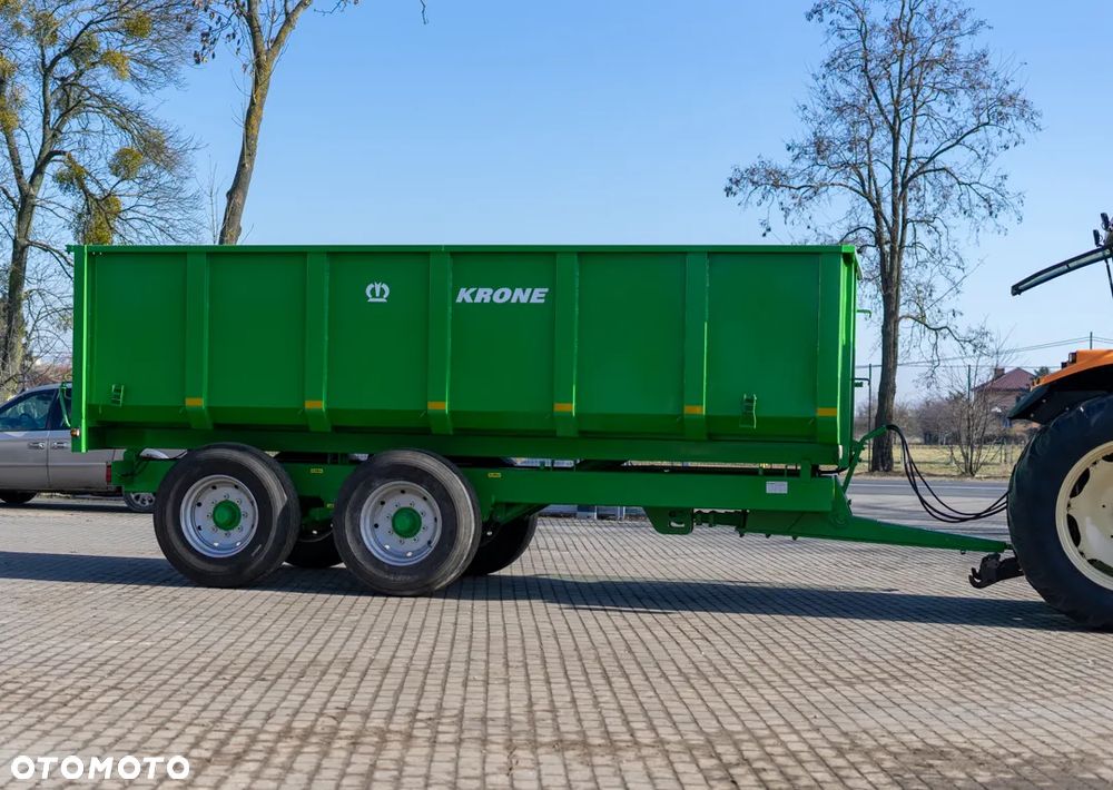 Krone ZZ FILMKRONE ZZ TANDEM 18T 2011 WYWROTKA HAMULCE POWIETRZE + HYDRAULIKA POSIADM WIELE MAZYN CHLEBOWO 11A - 11