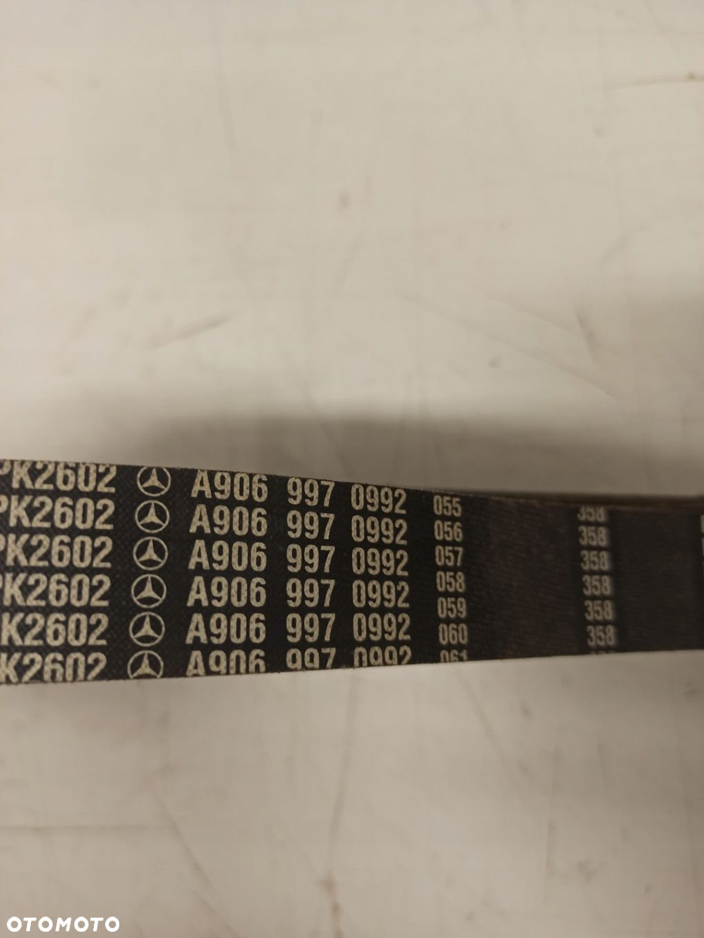 PASEK KLINOWY MERCEDES AXOR ATEGO A9069970992 ASO ORG - 2
