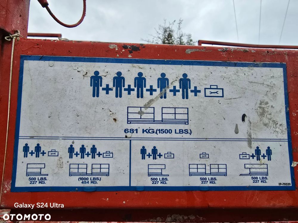 Skyjack Sj 9250 4x4 Diesel 17 metrów Aktualny Tüv - 30