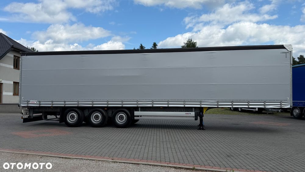Schmitz Cargobull STANDARD * DACH PODNOSZONY * OŚ PODNOSZONA * RAMA OCYNKOWANA * FIRANKA - 4