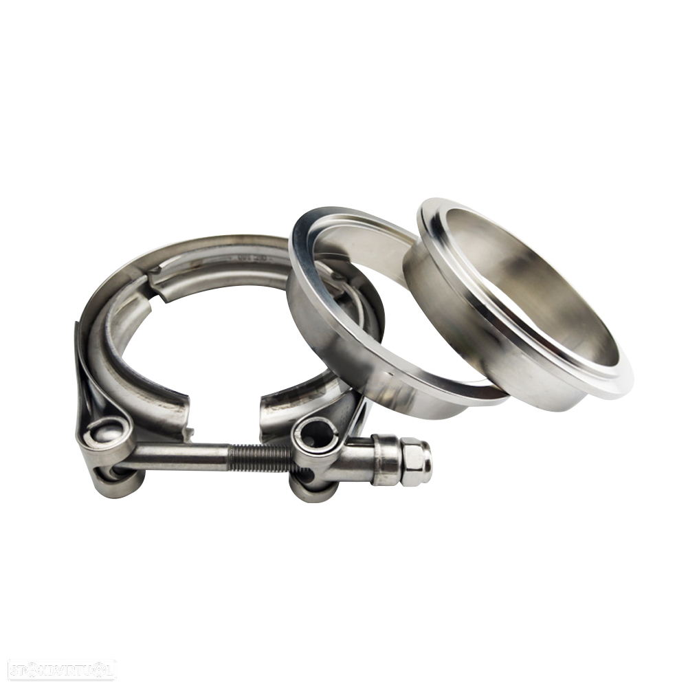 Braçadeira V Band Inox 2.75" (70mm) - Escapes - 4