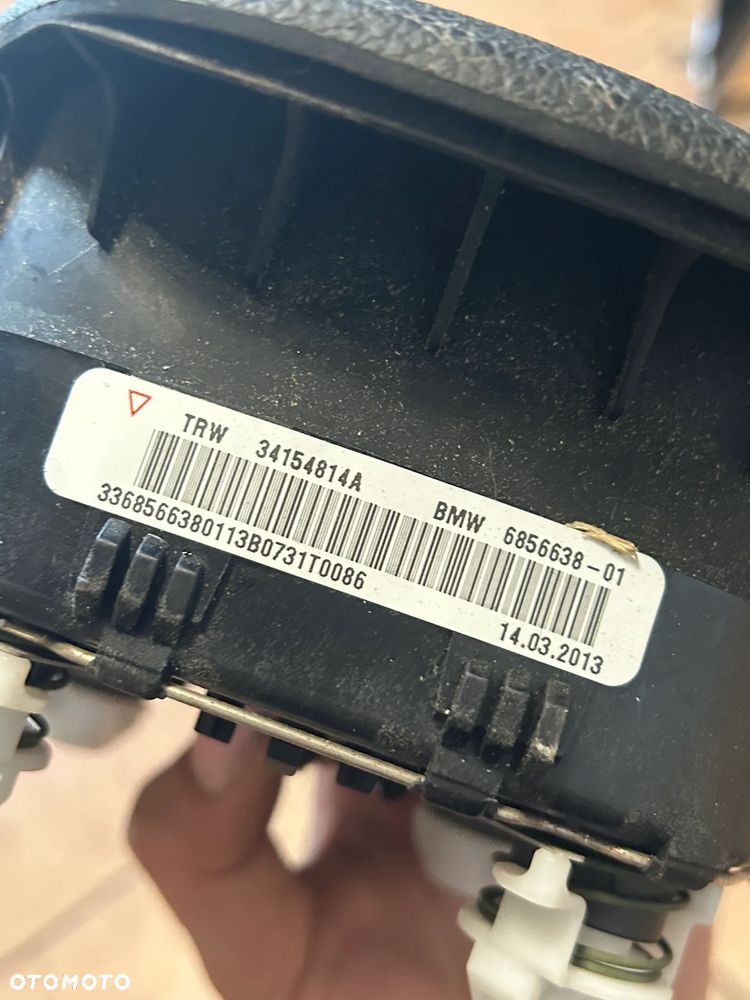 BMW F30 PODUSZKA POWIETRZNA KIEROWCY AIRBAG 6856638 - 3