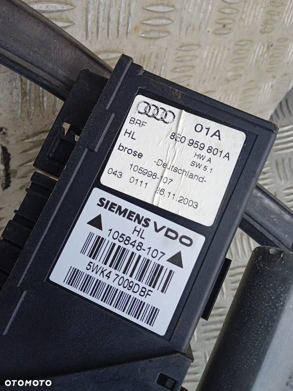 MECHANIZM SZYBY LEWY TYLNY AUDI A4 B6 - 2