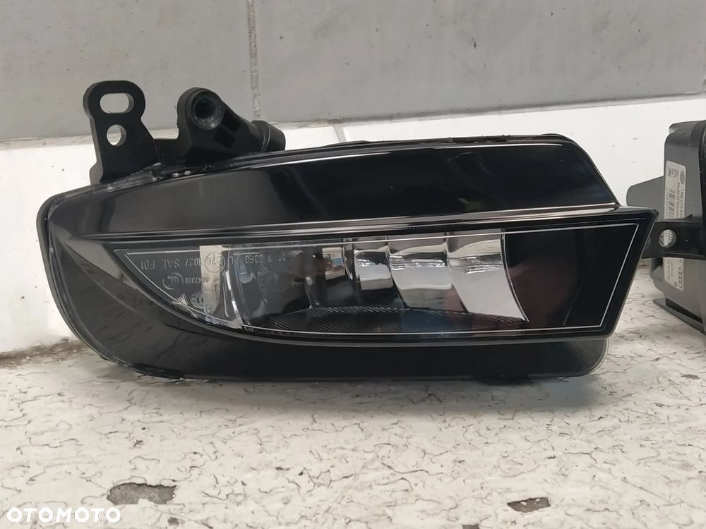 AUDI A5 8T HALOGEN HALOGENY PRZECIWMGIELNE PRZÓD PRZEDNIE LEWA PRAWA ŻARÓWKI ORYGINAŁ - 4