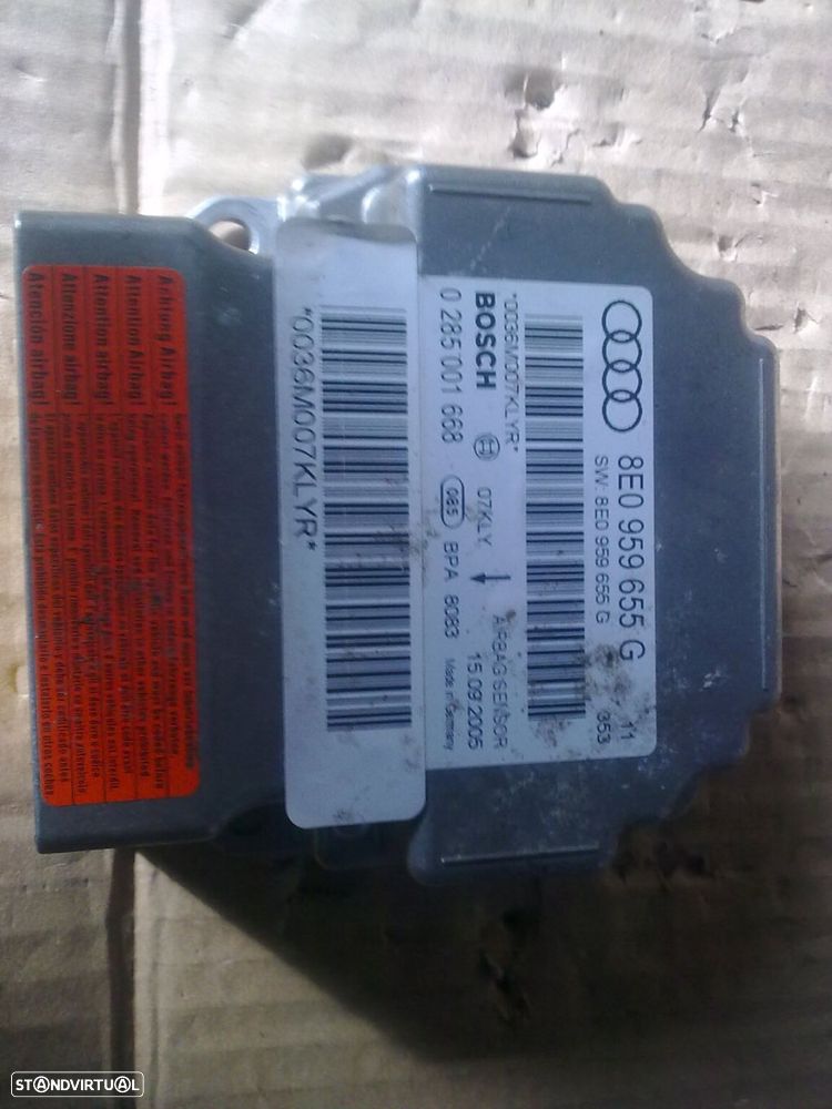 Modulo Airbag 8E0959655G 0285001668 AUDI A4 2007 AUDI A4 B7 2006 1.9 TDI  115CV   8V 4P CINZA - 1