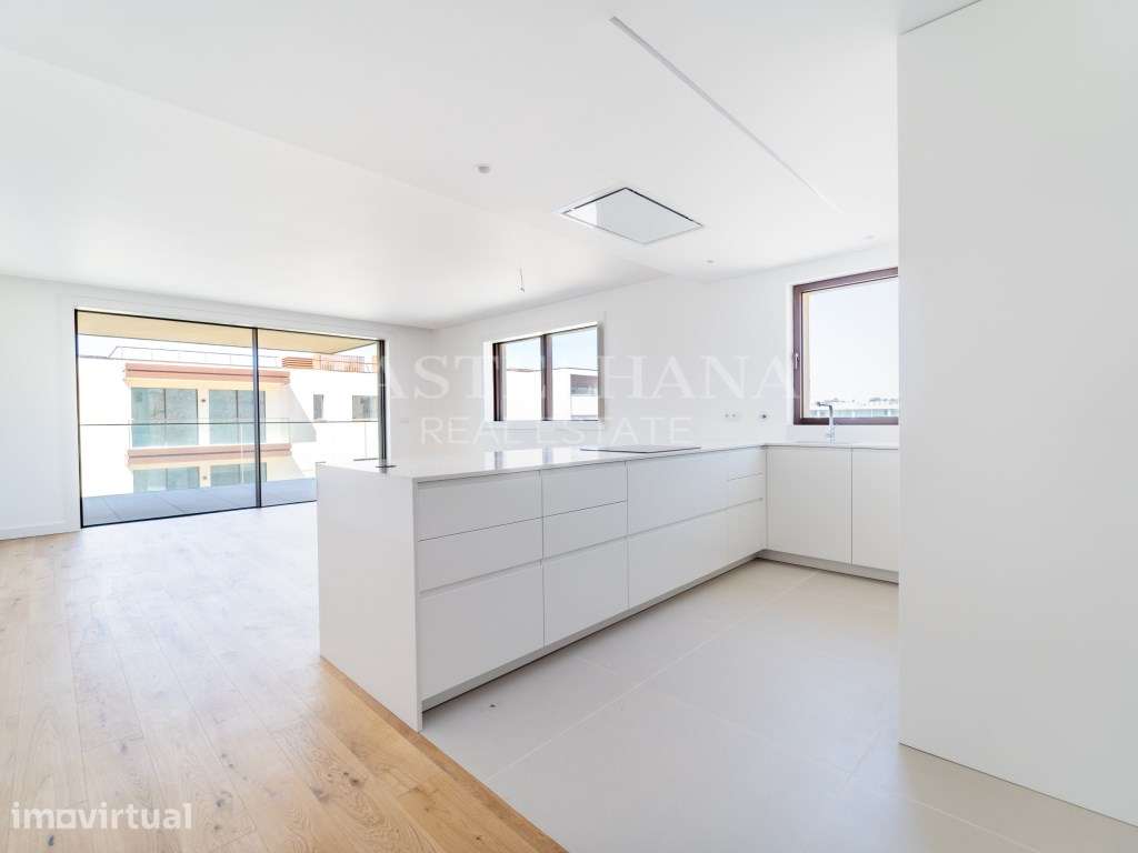 Apartamento T2 novo com varanda vista rio e jardim - Grande imagem: 2/35