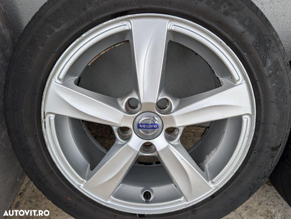 Jante MATRES 16" Volvo V40 S60 V60 S40 V50 S80 V70 C30 C70 anvelope 205/55 R16 cod 31317285 - 1