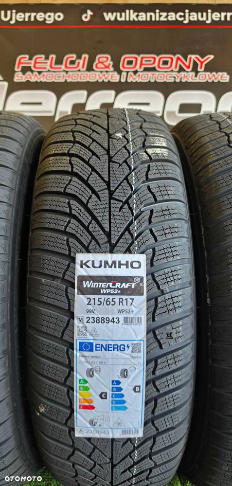 Koła zimowe NISSAN QASHQAI 17x5x114,3 Kumho WinterCraft WP52 - 8