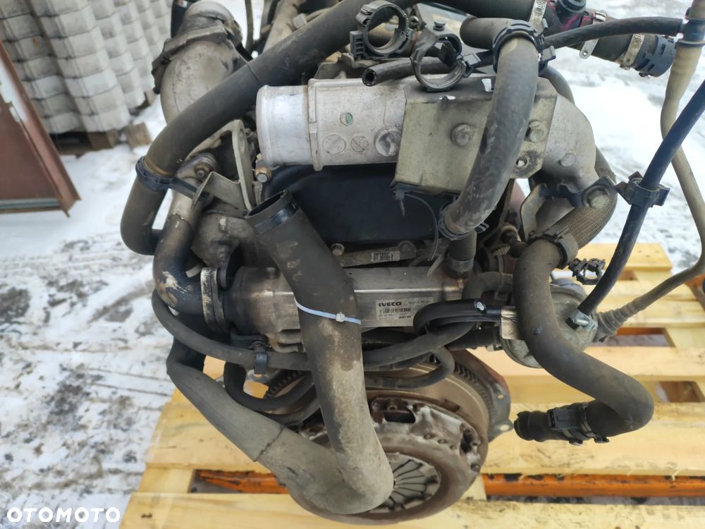 Silnik kompletny 2.3 JTD Euro4 przebieg 215tys. km F1AE0481D 120KM do Fiat Ducato III 06-14 kompletny z całym osprzętem film z pracą silnika - 8