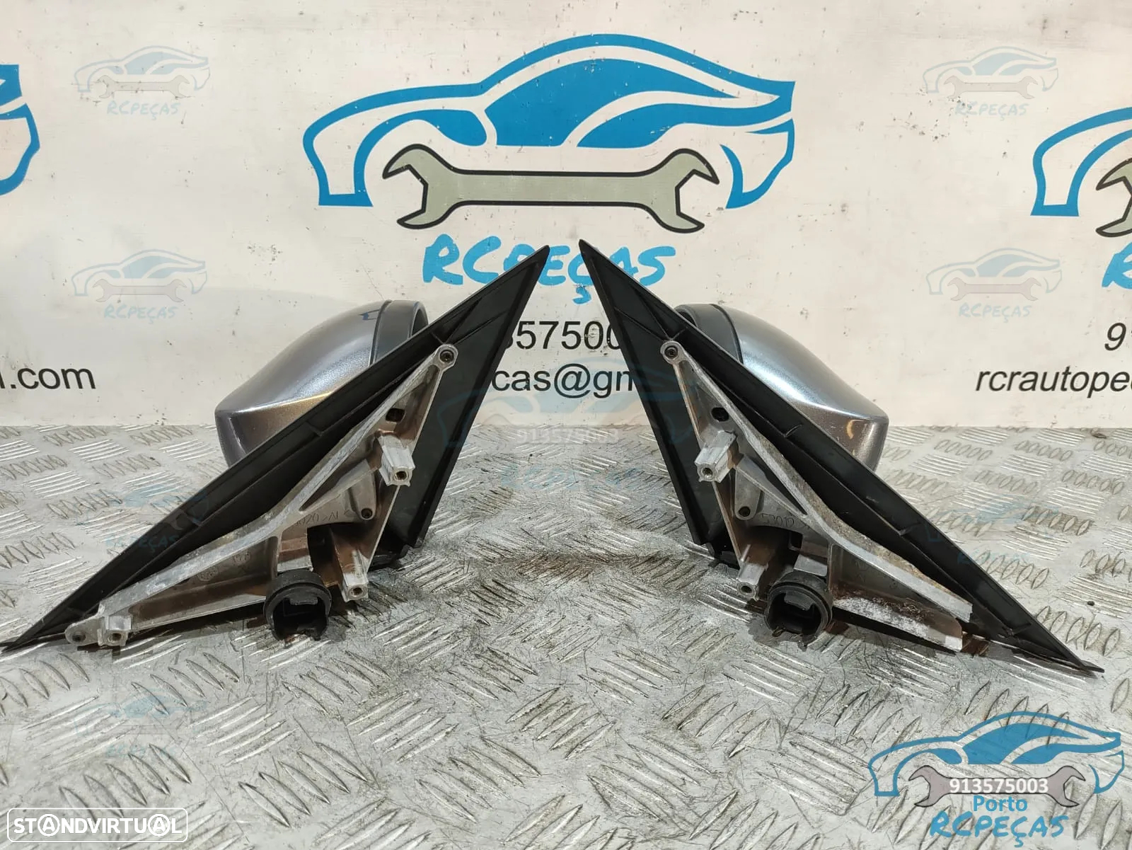Espelhos Retrovisores Esquerdo + Direito BMW Serie 1 E87 - 51167268305 | 7268305 | 51167268306 | 7268306 - Aquecido | Eletrico | Espelho | Retrovisor - 14