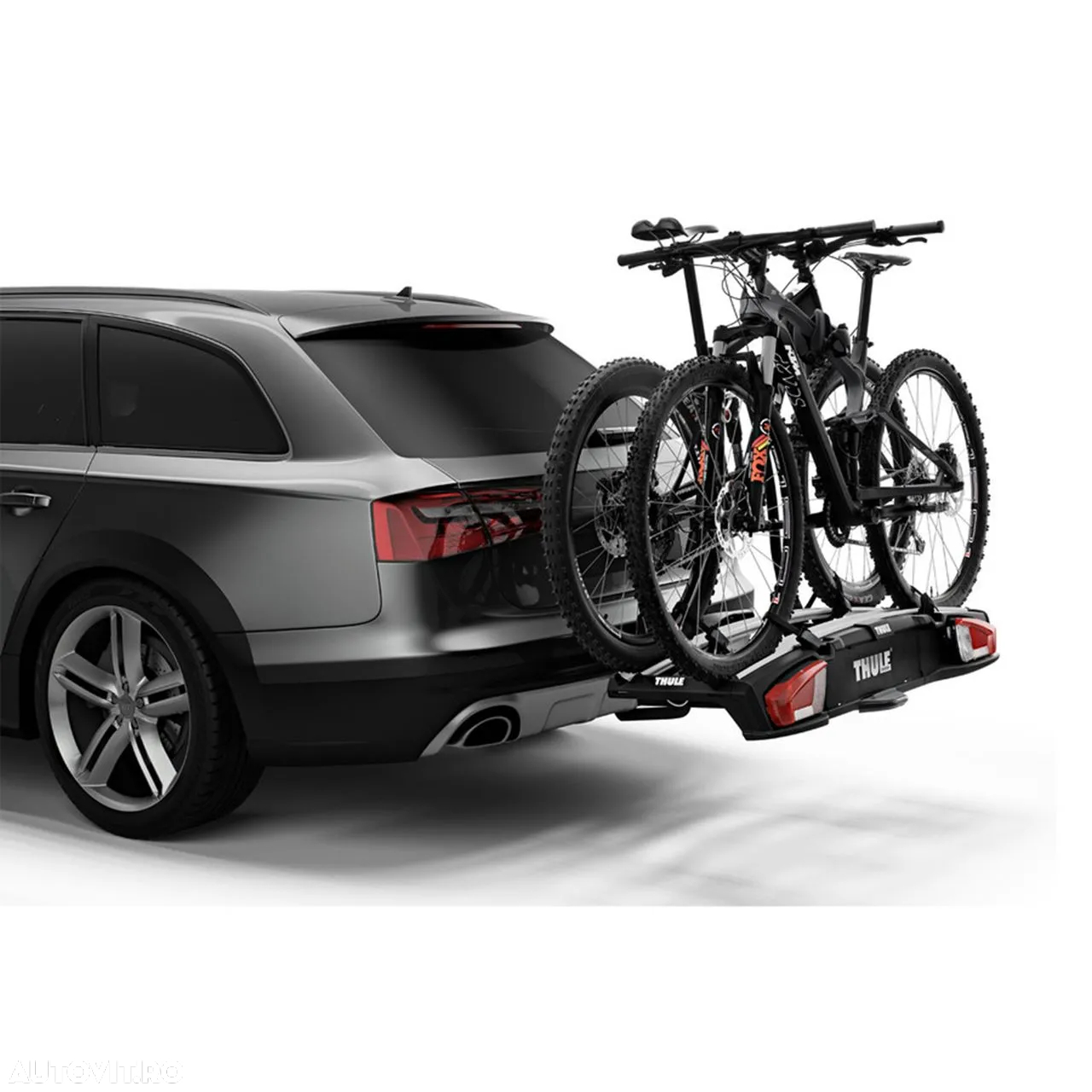 Suport 2 (3) biciclete Thule VeloSpace 938 XT2 cu prindere pe carligul de remorcare (13pini), Nou_Pret iMPORTATOR, emitem Factura & Garantie - 7