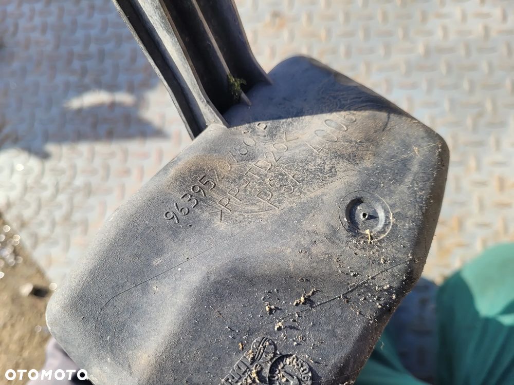 Rura wąż przewód rezonator powietrza Citroen Xsara Lift 1,9 D 2001r 9636575980 9639520780 - 5