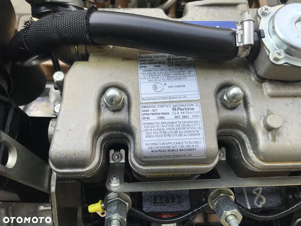 SILNIK Perkins 404D-22T 404D 22T 33.3kW 18900netto - 10