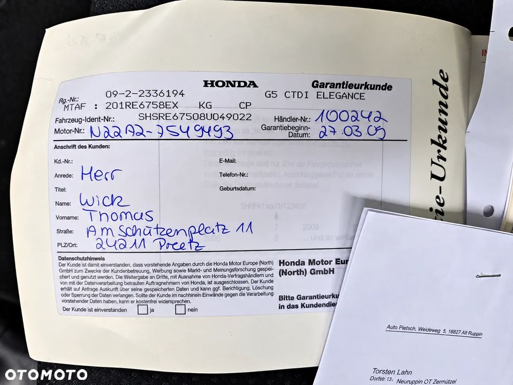 Honda CR-V 2.2i CTDi DPF Elegance - 23