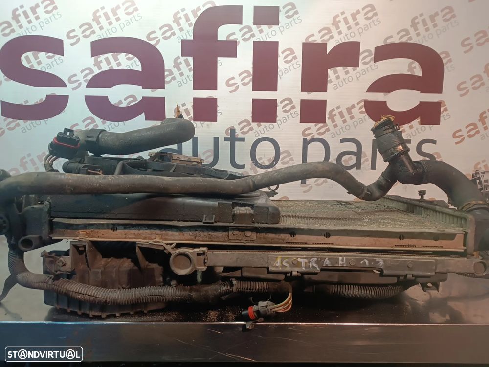 CONJUNTO RADIADORES COM INTERCOOLER E TERMOVENTILADOR OPEL ASTRA H 1.3CDTI - 2