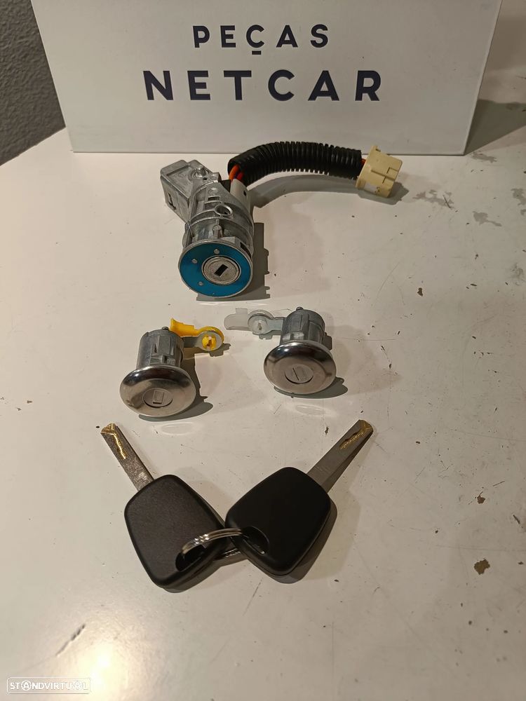 Canhão canhões ignição fechadura porta Citroen C1 2005 - / Peugeot 107 2005 - / Toyota Aygo 2005 - (novo) - 3