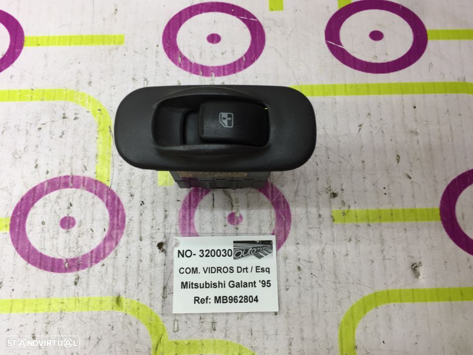 Comando de Vidros Frt / Drt Mitsubishi Galant de 1995 - Ref : MB962804 - NO320030 - 1