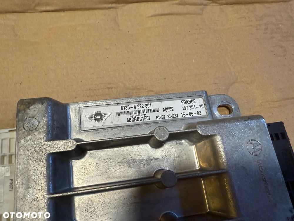Sterownik silnika Mini R50 1.6  6135-6922801 SW237 137804-10 - 2