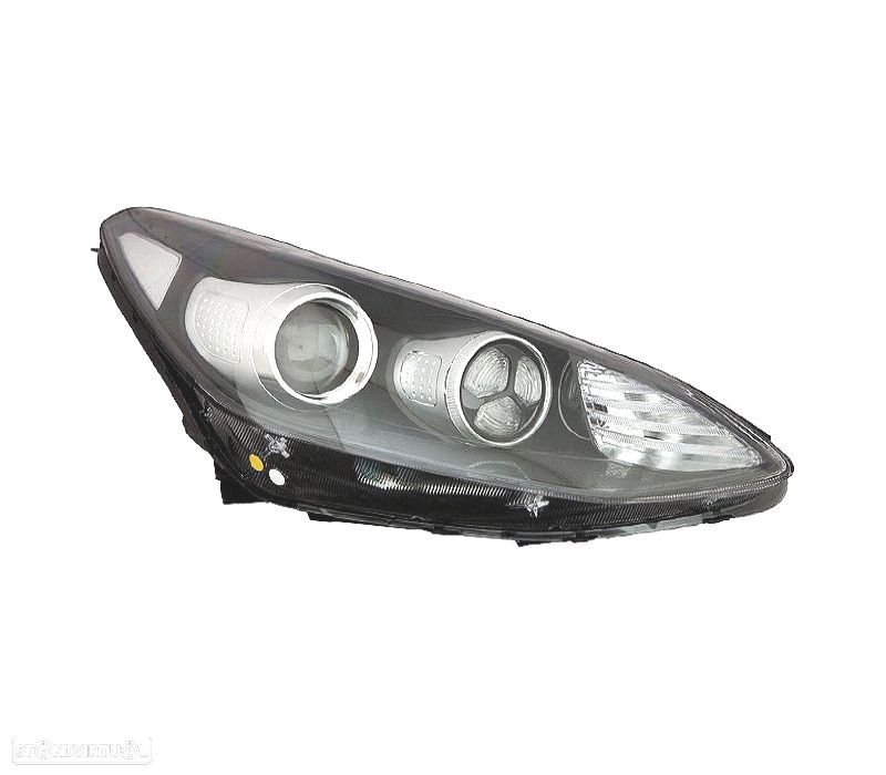 FAROL DIR KIA SPORTAGE 16-20 LED DE FUNDO PRETO - 1