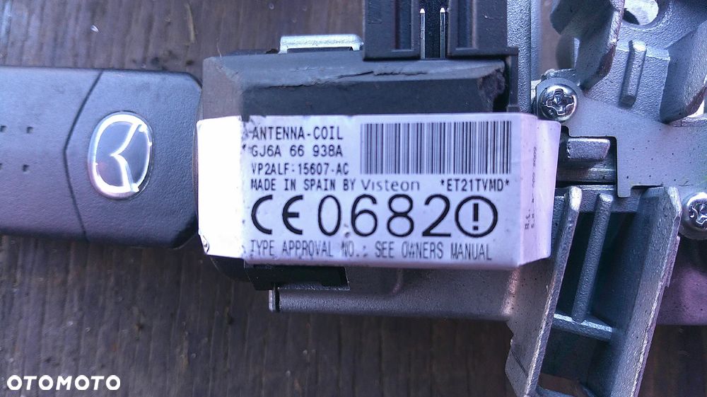 MAZDA 6 2.0 16V SILNIK LF IMMO ZESTAW STARTOWY LFH218881C - 6