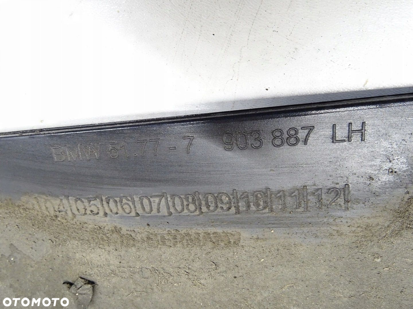 LISTWA PROGOWA LEWA BMW 5 F10 F11 7903887 - 10