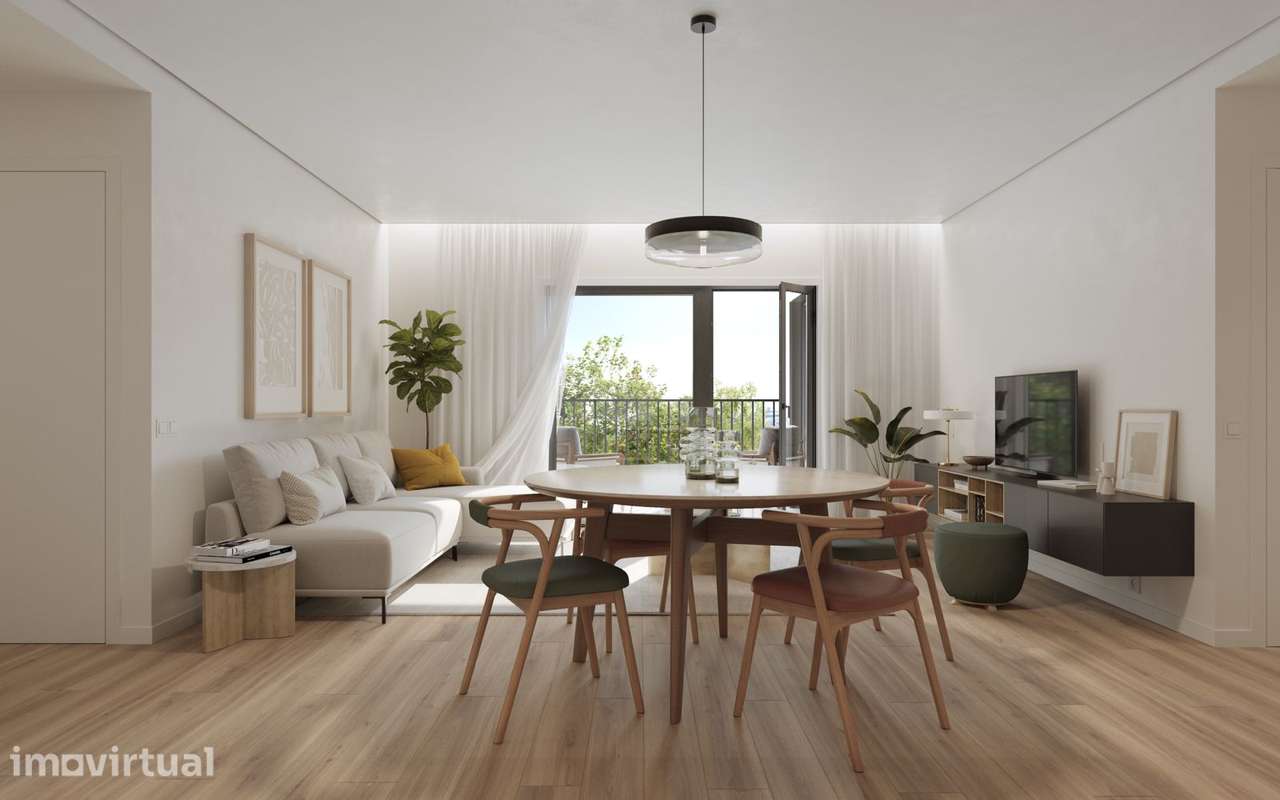 Apartamento T2 Novo Mafamude à Câmara de Gaia e METRO 9º Piso e Ultimo - Grande imagem: 2/17