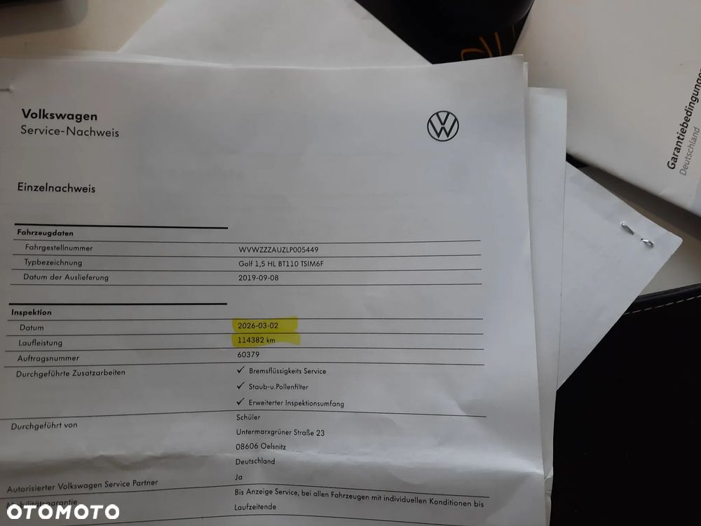 Volkswagen Golf 1.5 TSI ACT (BlueMotion Technology) Highline - 39