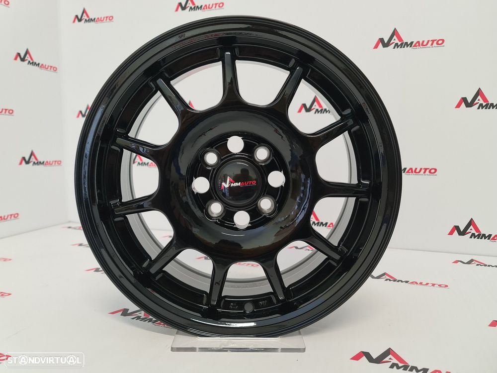 Jantes MMAuto Works 15 Preto Brilho (4x100) - 4
