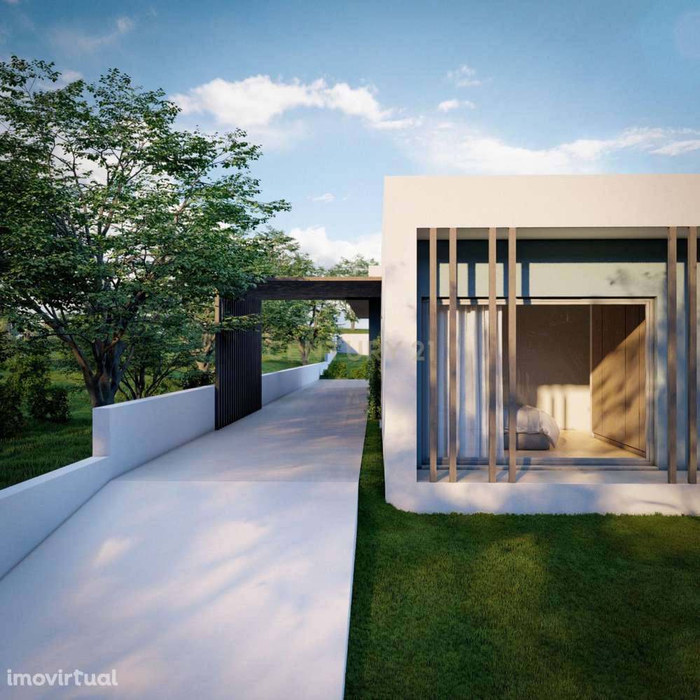 Moradia geminada em construção, com piscina e jardim na Boavista, Lavo - Grande imagem: 2/42