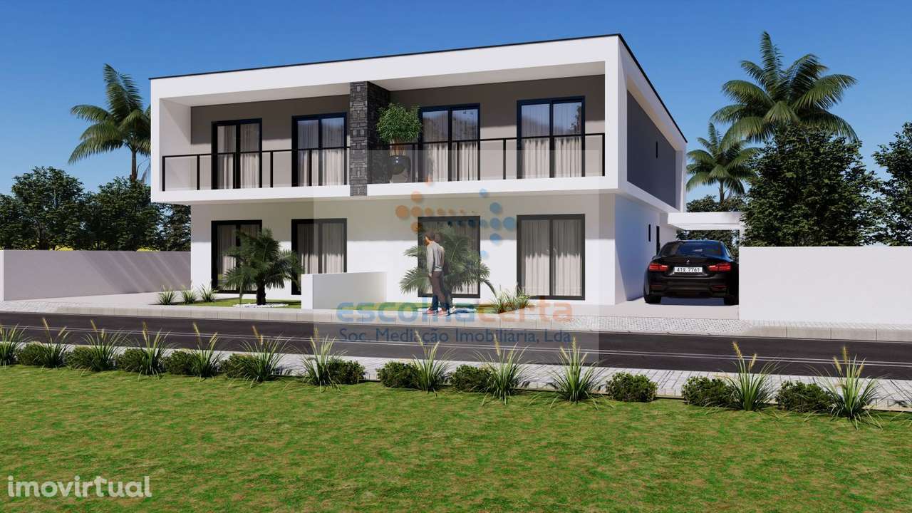 Moradia T4 Nova com Piscina e 3 Suítes | Design Moderno | Fernão Fer - Grande imagem: 4/38
