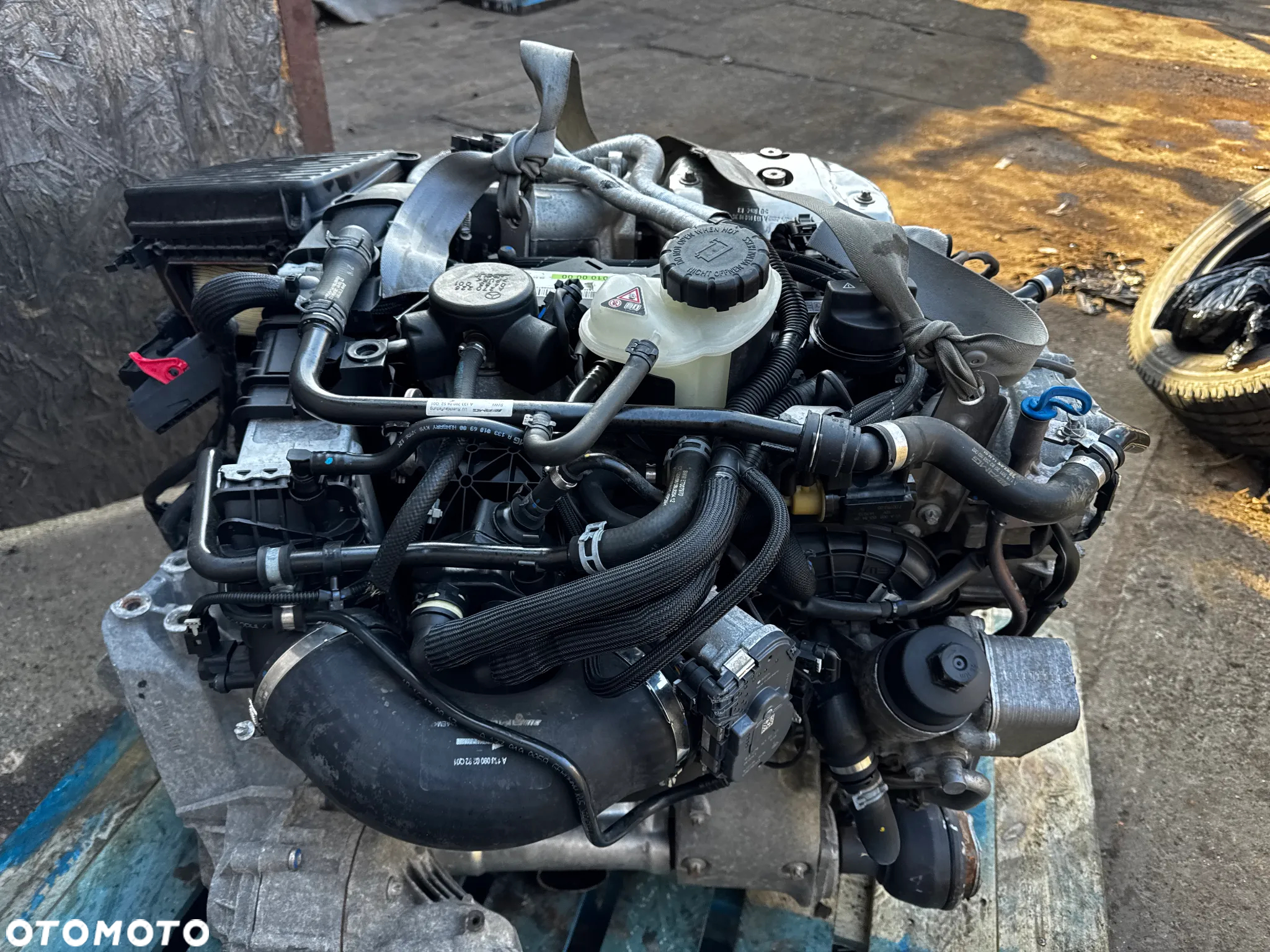 silnik 133980 2.0t mercedes w176 A45 AMG kompletny swap - 15