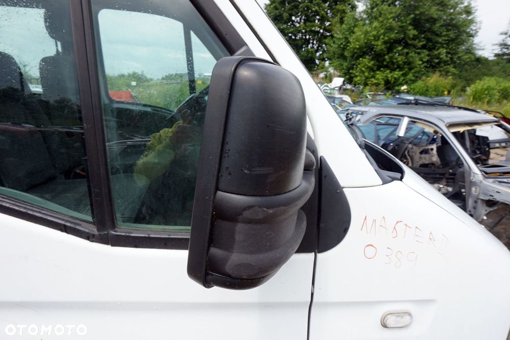 LUSTERKO ELEKTRYCZNE PRAWE MASTER II LIFT O389 8200255776 BIAŁY RENAULT 2003-2010 - 2