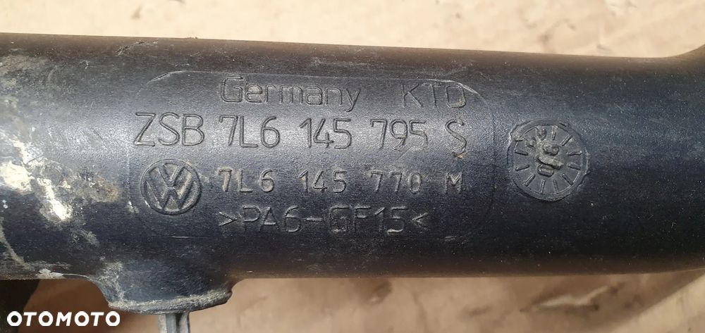 Przewód rura intercoolera VW Touareg 3.0 TDI 7L6145795S 7L6145770M - 8