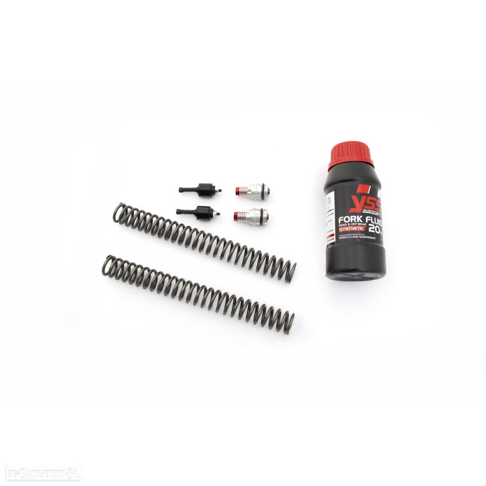 kit molas suspensao dianteiras yss honda	c 125 abs super cub - y-fcc21-kit-01-023 - 1