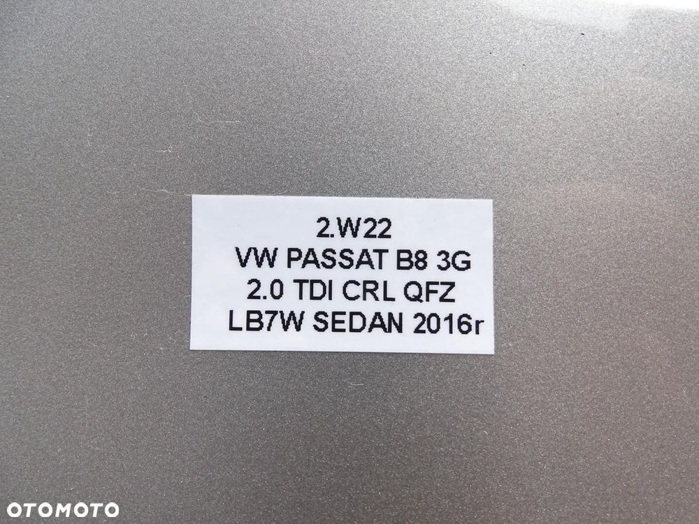 DRZWI PRAWY PRZÓD PRAWE PRZEDNIE LB7W VW PASSAT B8 3G SEDAN KOMBI 14-22r - 16
