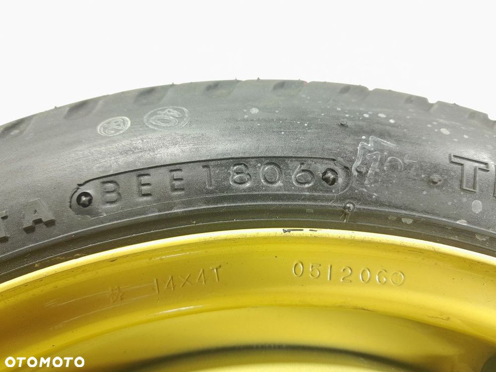 HONDA CITY IV LIFT- KOŁO DOJAZDOWE R14 4X100 115/70 R14 4JX14 - 3