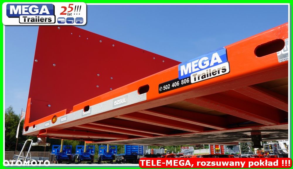 Inny 21,5 m dł. naczepa teleskopowa Full ADR EX3, UNIWERSALNA !!! - 20