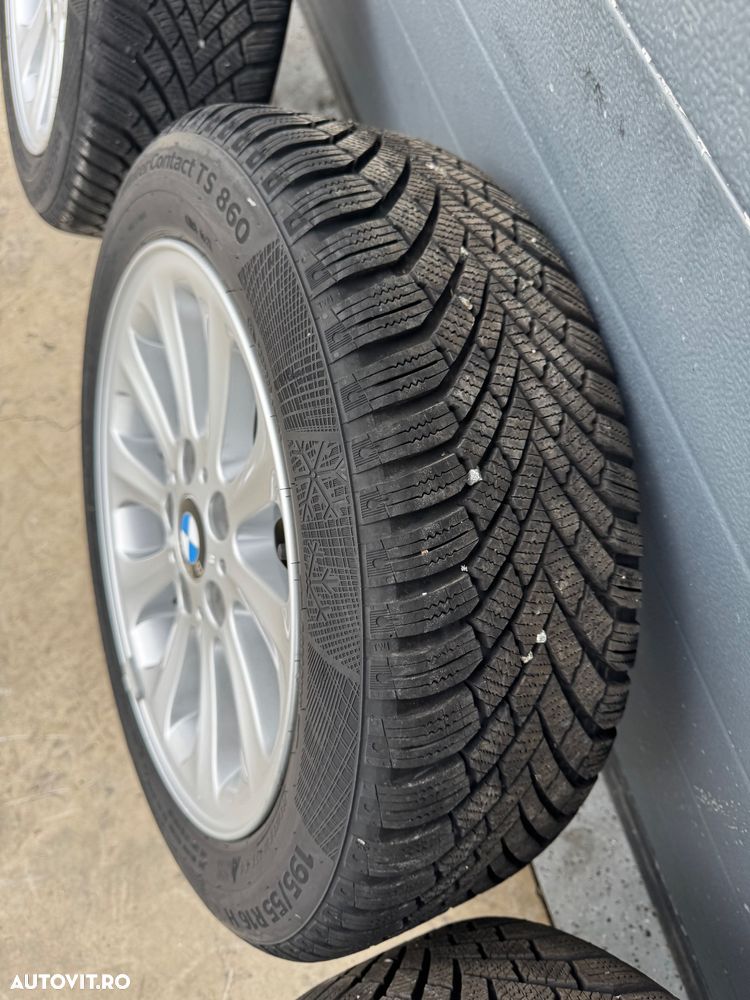 Jante bmw “16 style 139 cu anvelope de iarna - 7