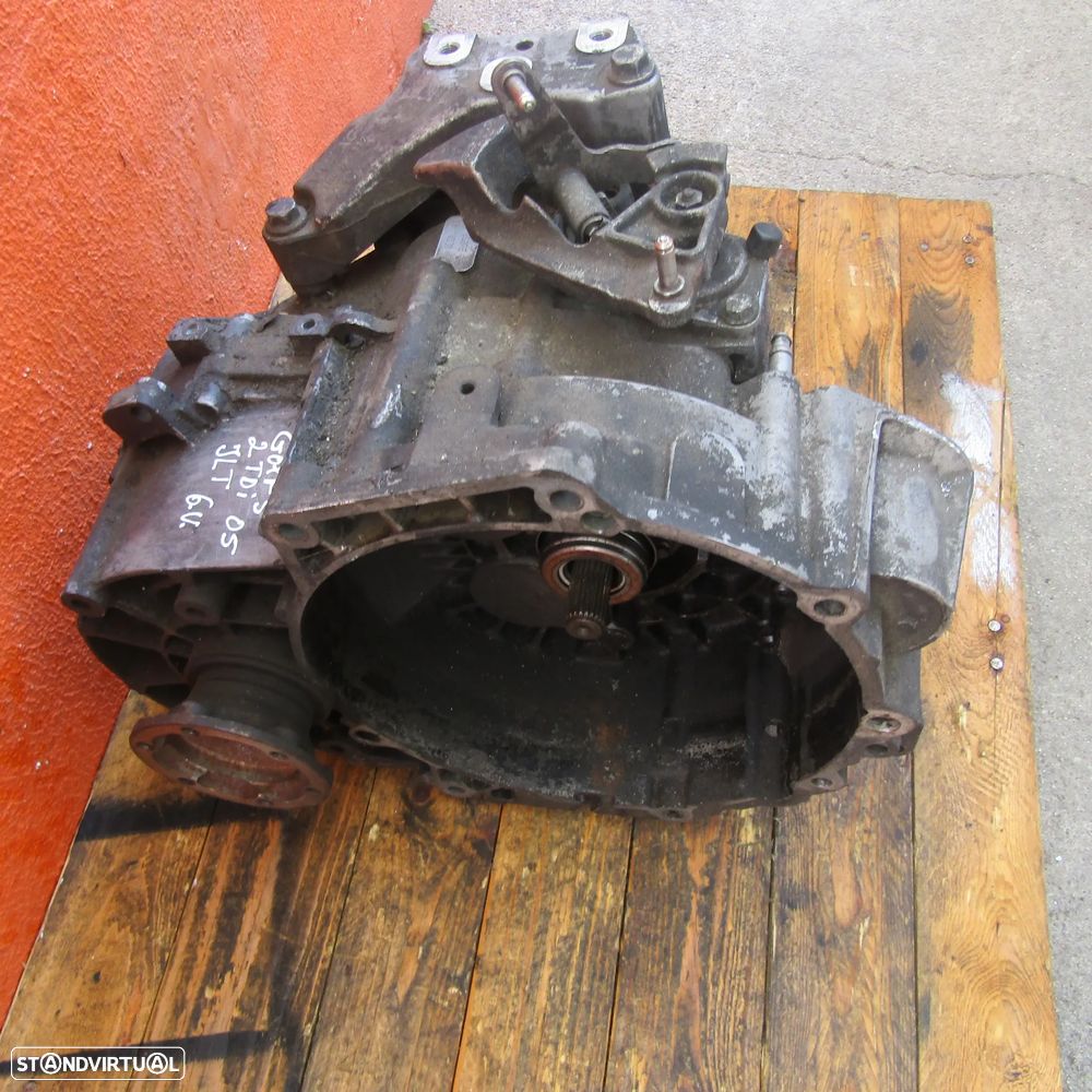 Caixa Velocidades VW Golf 2005 JLT - 4