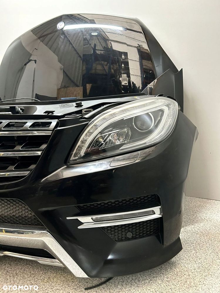 MERCEDES ML W166 AMG ZDERZAK MASKA LAMPY PAS BŁOTNIKI KOMPLETNY PRZÓD 197 - 3