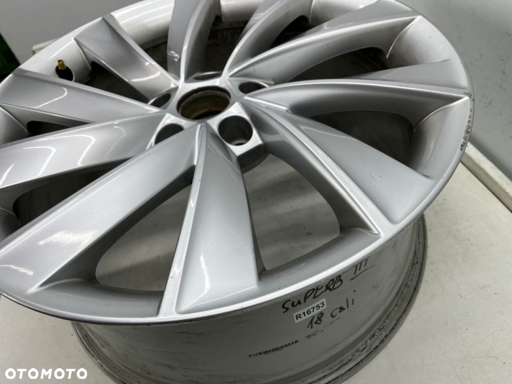 Felga Skoda Superb 3 III 15-24r. 8jx18 ET44 5x112 pojedyncza sztuka ORYGINALNA 18 cali 3v0601025l - 13