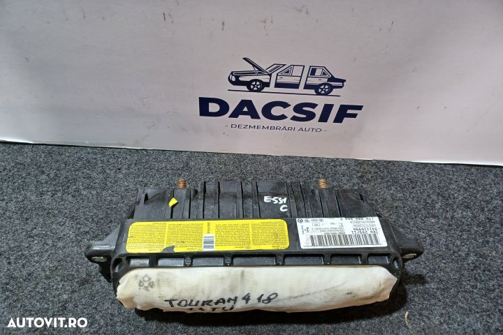 Airbag pasager 1T0880204F Volkswagen VW Touran 1 [2th facelift] [2010 - 1