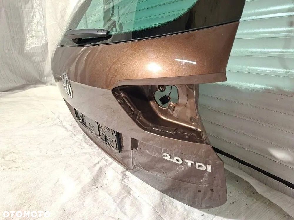 VW TIGUAN II 5NA 2016r. KLAPA BAGAŻNIKA Z SZYBĄ LD8X BRĄZOWY DEMONTAŻ - 11